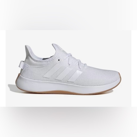 NIB [Adidas] Cloudfoam Pure Athletic Activewear Sneakers in White Women's 5.5